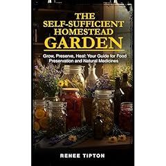 The Self-Sufficient Homestead Garden Audiolibro Por Renee Tipton arte de portada