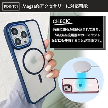 クリアケース14 Amazon.co.jp: ZENIX DESIGN TECH iPhone14 用 ケース Magsafe