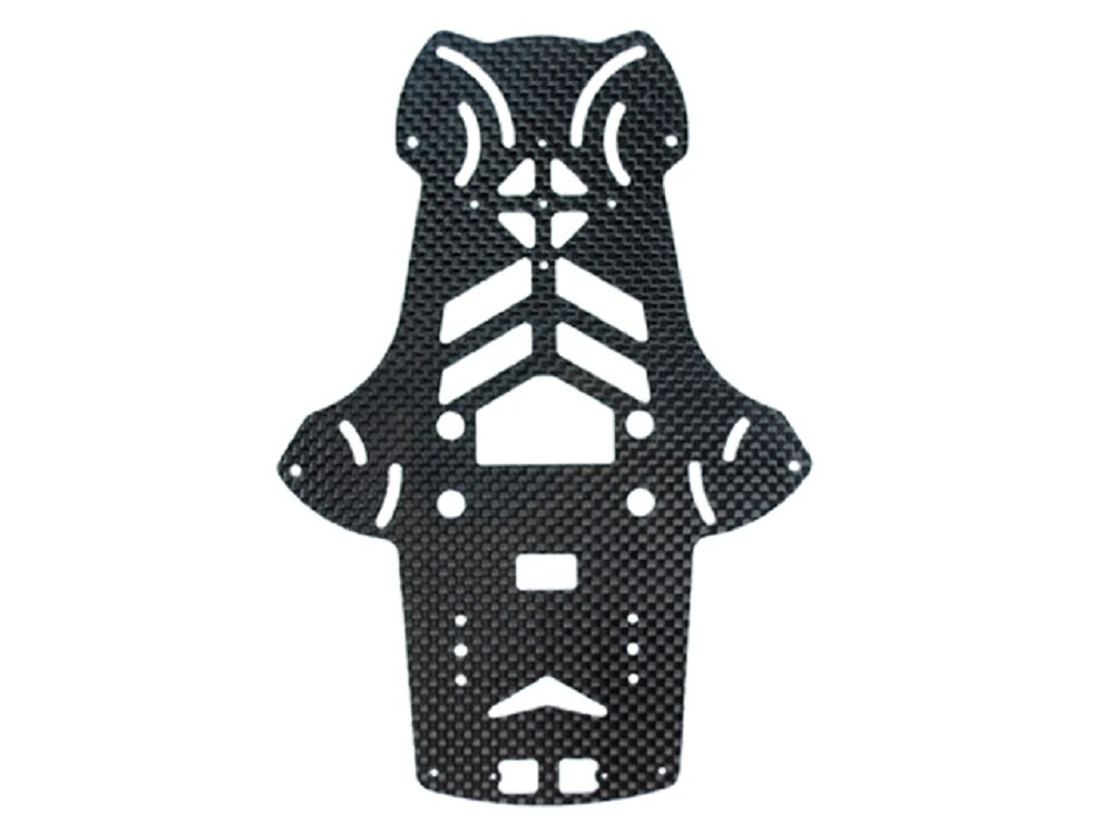 Microheli Carbon Fiber Lower Main Frame (for MH Frame BLADE 350 QX series)