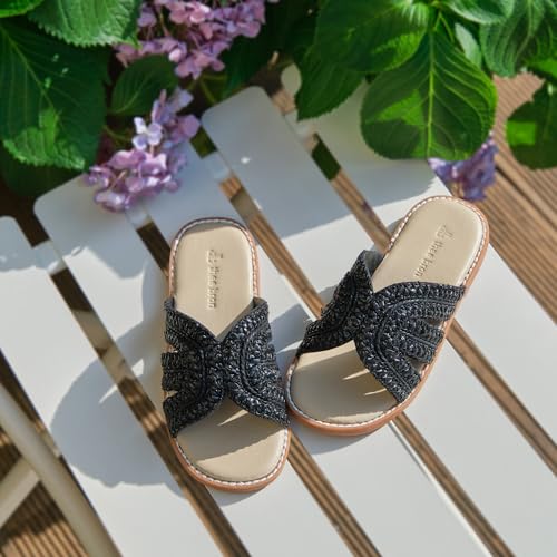 Image of THEE BRON Girls Cute Slip-On Slippers Stylish Sandals for Toddlers & Kids