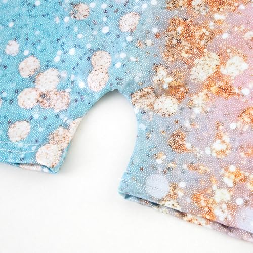 Image of HOZIY Gymnastics Leotards for Girls Unicorn Aurora Rainbow Mermaid Dinosaur Cupcake Sparkle Biketard Toddlers Kids Children