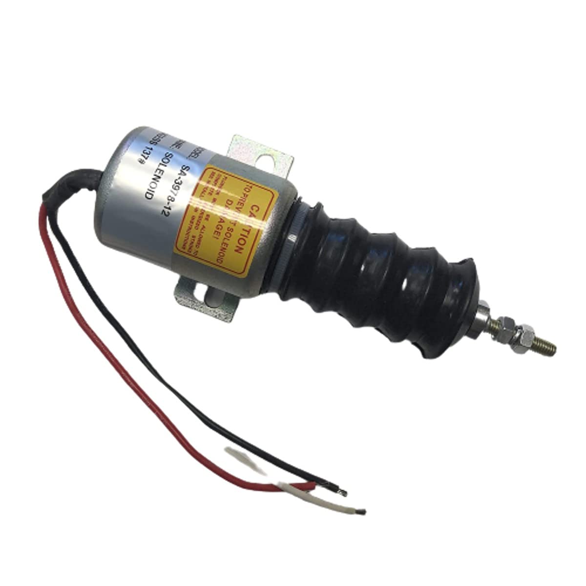 SS 137# SA-3978 12V 1751ES-12E2UC3B2S5 Shut Down Solenoid for Woodward 12V 3 Wires