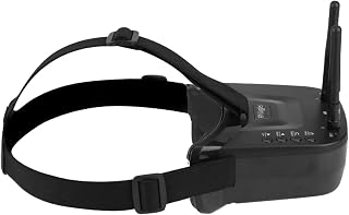 Óculos RC FPV, Mini 5.8G 480x320 FPV Óculos 40 Canais Display Portátil para Mini Drone