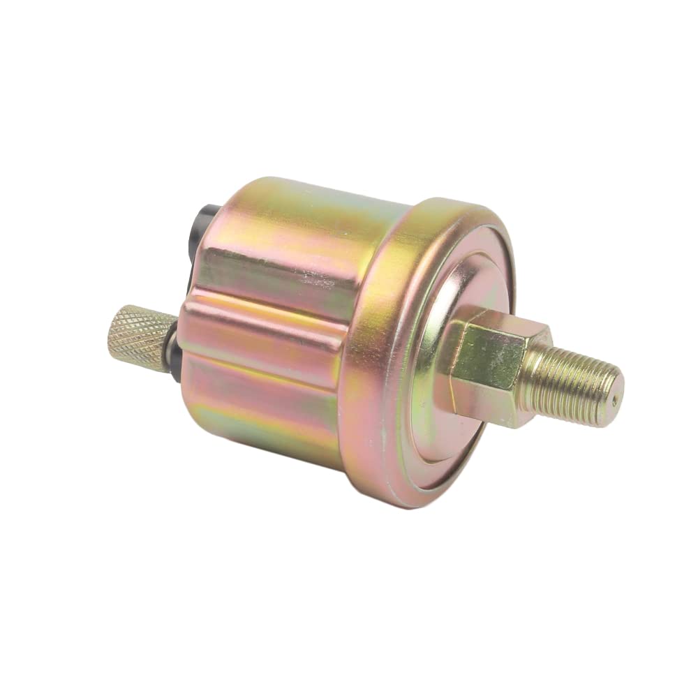 Riloer 12V capteur trois en un pour jauges d'instruments à huile Jauge de pression d'huile Jauge de température d'eau, Plage de mesure: 40~120 Celsius