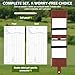 Archerest Magnetic Golf Scorecard Holder, 7.48
