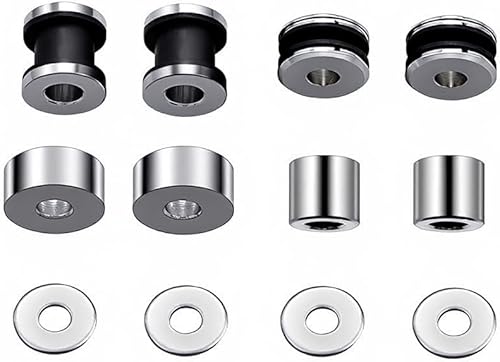 Miniatura 9 de Kit de acoplamiento desmontable de liberación rápida para barra Sissy para Harley Sportster XL883 XL1200 2004+ con tornillo de montaje