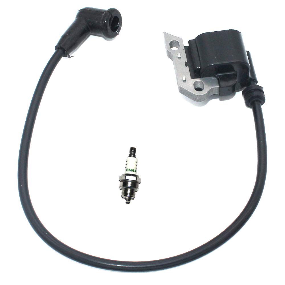 Ignition Coil Module With Spark Plug BM6A For Stihl Backpack Blower BR320 BR320L BR340 BR340L BR380 BR420 BR420C Mistblower SR320 SR340 SR420 4203 400 1301 4203 400 1302 BPMR7A