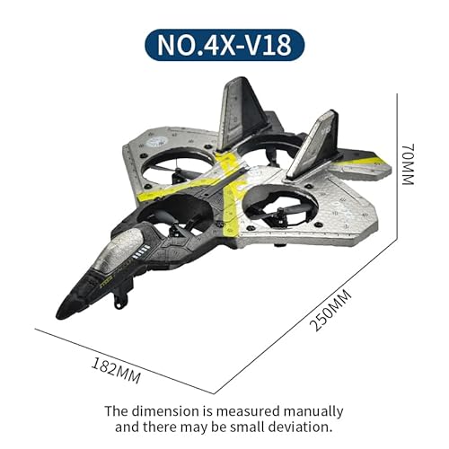 Augarden 4D-M2 Rc Plane Drones For Kids V17 Jet Fighter Stunt 2.4Ghz Foam Remote Control Airplane Helicopter thumb #7