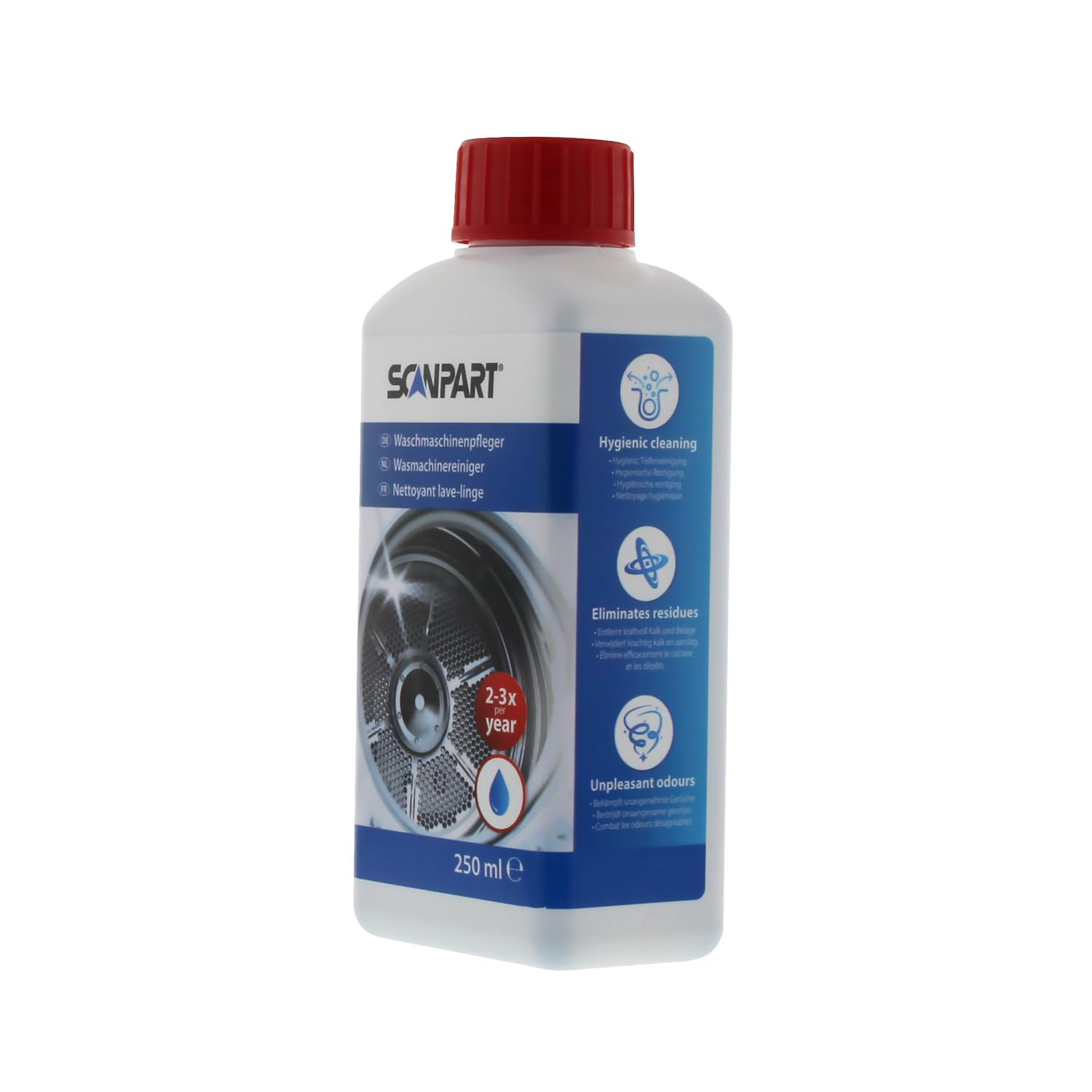 Scanpart 1110000010 akcesoria do pralki/środek do pielęgnacji pralki/250 ml
