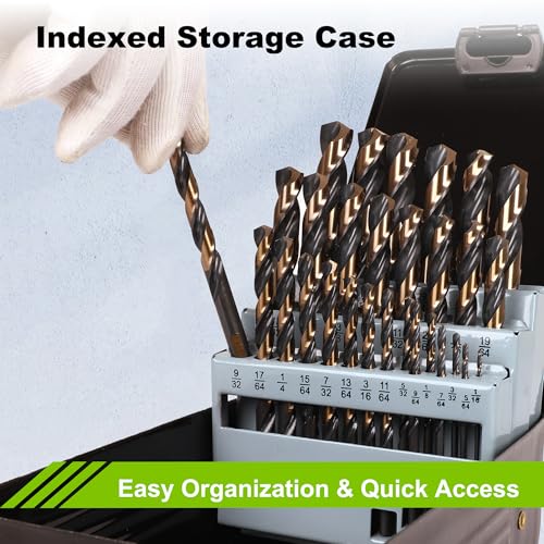 Yougfin M2 HSS Drill Bit Set