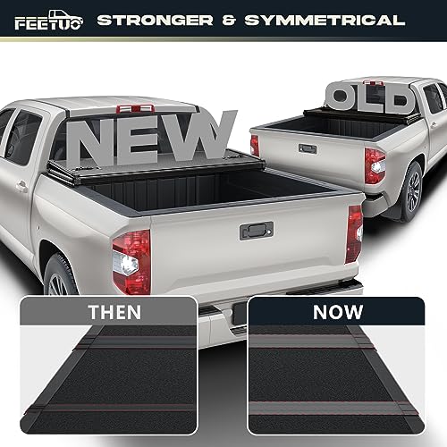 Feetuo FEH093 Frp Hard Tri-Fold Tonneau Cover Truck Bed thumb #8