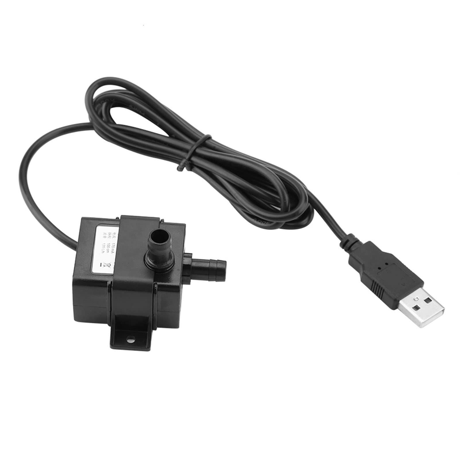 Pompa Akwariowa Usb Mała Wodoodporna Bezszczotkowa Pompa Zanurzeniowa Do Wody Pompa Do Akwarium Z Rybą Z Przewodem Zasilającym Dc 5 V.