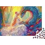 Puzzle Romanzo Drago Fantastico 1000 pezzi & Materiale Ecologico...