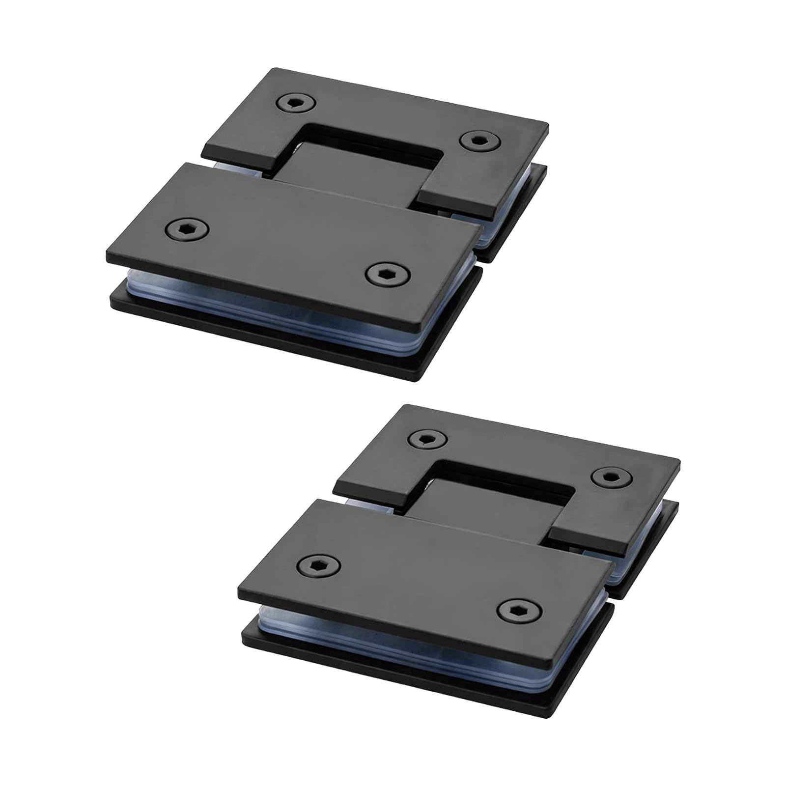 Bisagras de puerta de baño de acero inoxidable para gabinete, bisagras de puerta de ducha fáciles de instalar con juntas, bisagras de acero inoxidable para muebles, piezas de repuesto