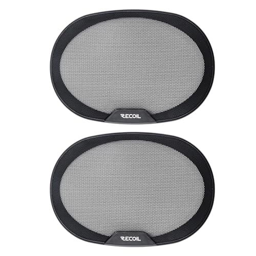 RECOIL RCX694 Echo Series Altavoces Coche Coaxiales 6x9 Pulgadas (15x23 cm) 4 Vías, con Rejillas, Vendidos en Pares, Sistema de Audio para Auto - imagen 6