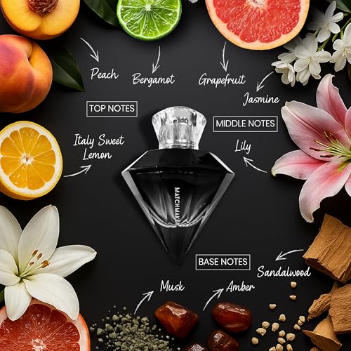 Image of Eye Of Love Matchmaker Black Diamond Pheromone Parfum, 30ml, Unisex Fragrance with Androstenol to attract Her.