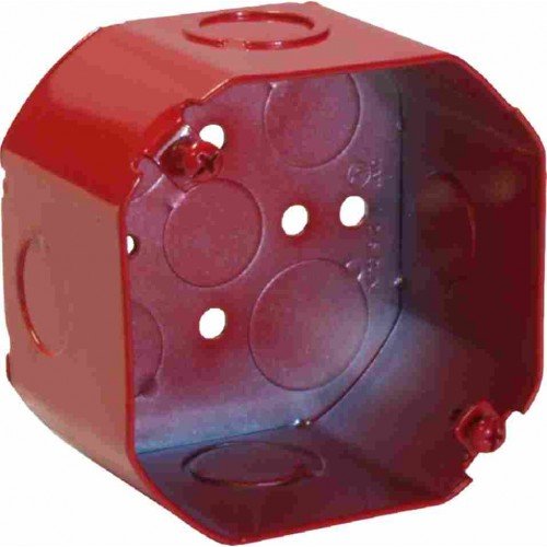 Alarme incendie boîte octogonale 10,2 cm profondeur 5,1 cm FA-4RDB-MKO pour boîtier d'encastrement