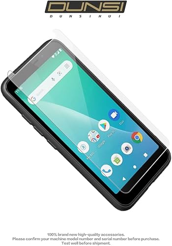 Miniatura 5 de DUNSIHUI Paquete de 2 protectores de pantalla para Schok Volt SV55 SV55216, antiarañazos, dureza 9H para Schok Volt SV55 SV55216 Película protectora