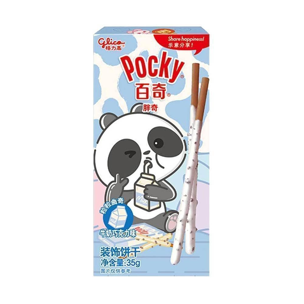 Pocky Glico • Gusto Budino e Banana • Confezione 35 Grammi • Tea Soul
