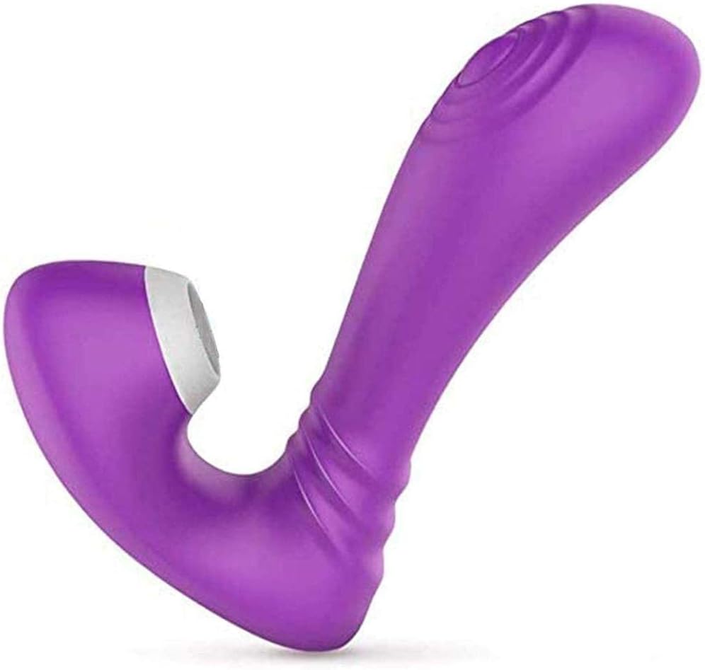 LFHCW 2-En-1 Plug Anal Doble Cabezal G-Spot Dildo Vibrador ...