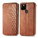Produktbild Trugox Handyhülle für Google Pixel 4a Hülle Leder Klapphülle mit Kartenfach Ständer Flip Case für Pixel 4a - TRSDA120477 Braun