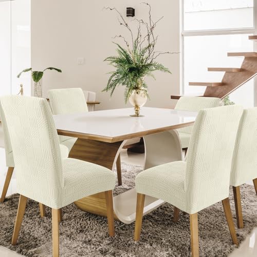 Ystyle Stretch Stuhlhussen 2er Set, Stuhlbezug Elastischer, Hussen Für Stühle Abnehmbarer Waschbarer, Universal Stuhlbezüge… – Ansicht 3