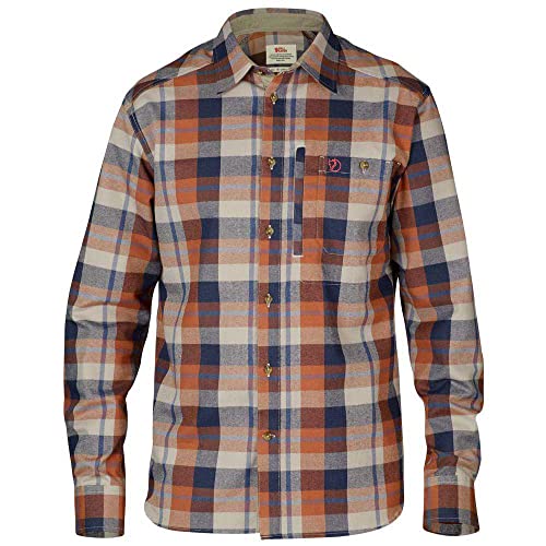 Fjällräven Herren Shirt Fjällglim, Autumn Leaf, M, 81380-215