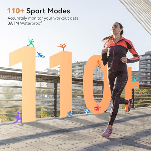Aeac Smart Watch For Women, 2024 Newest Fitness Watch With Heart Rate/Sleep/Spo2 Monitor, Smartwatch For Iphone/Samsung/Android thumb #5