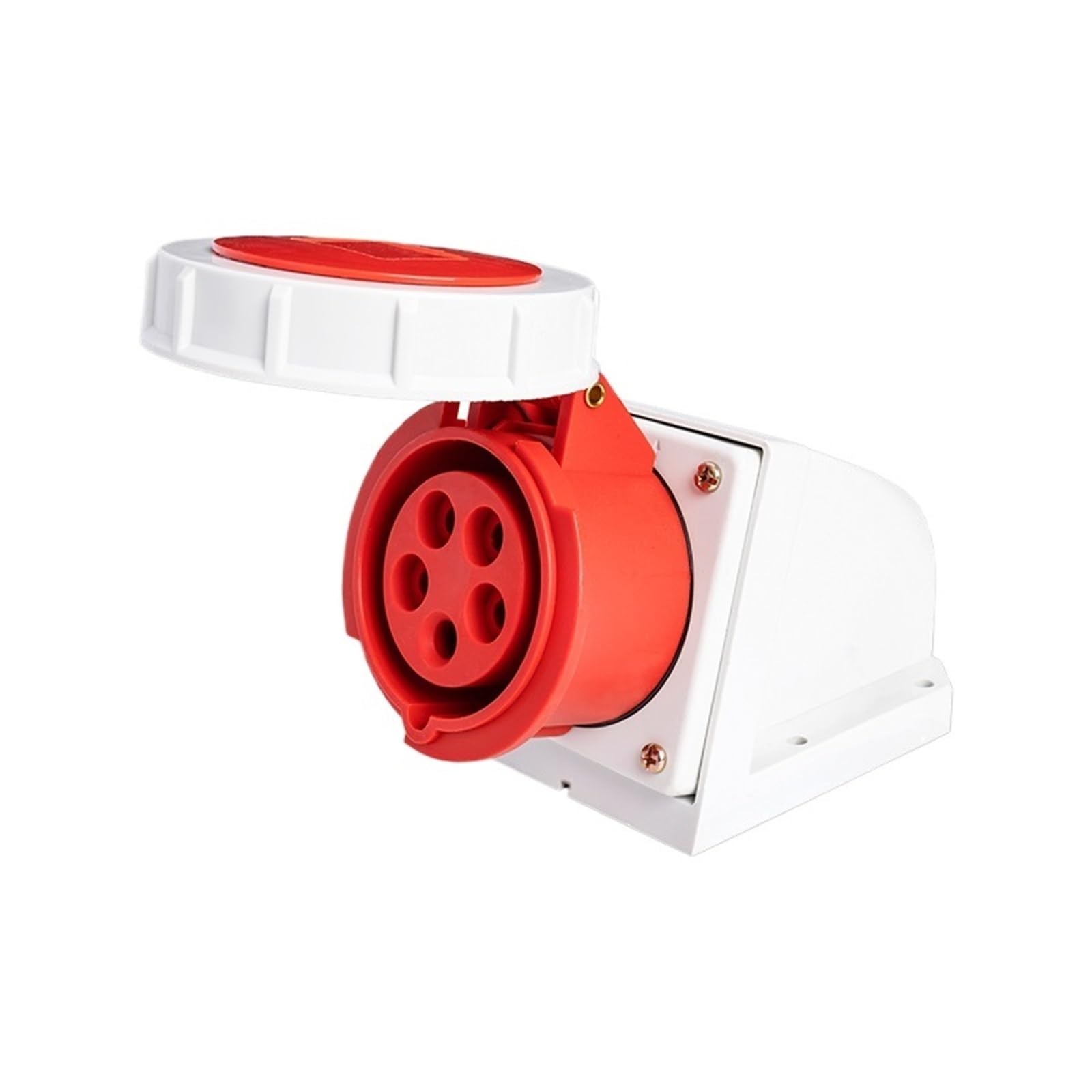 MUYTQAERG 5-core 16A industrial plug connector IP67(Surface mounted socket)