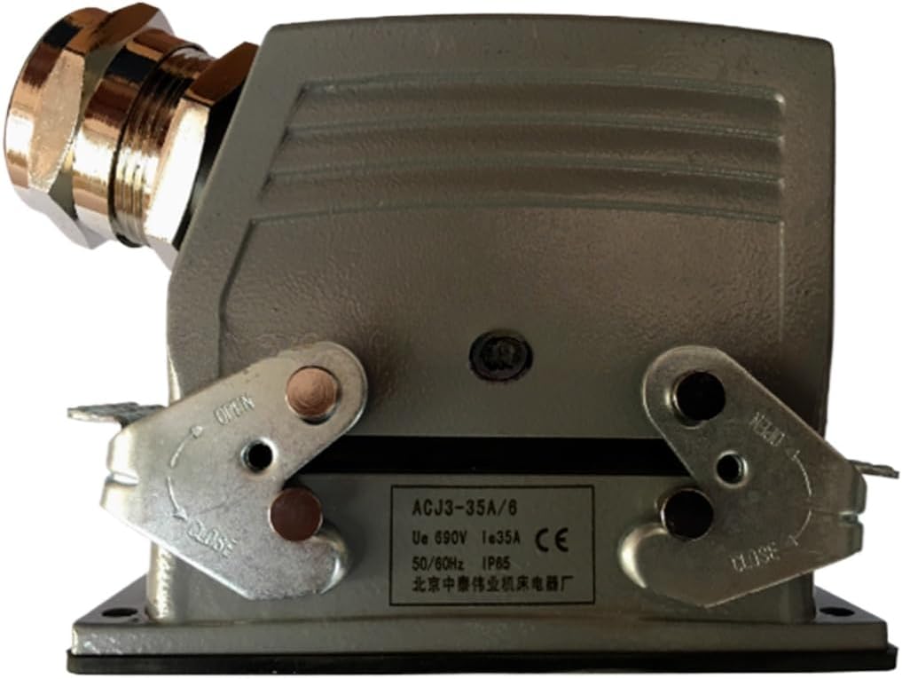 ACJ3-35A/6 Heavy Duty Connectors Industrial Rectangular Plug Holders