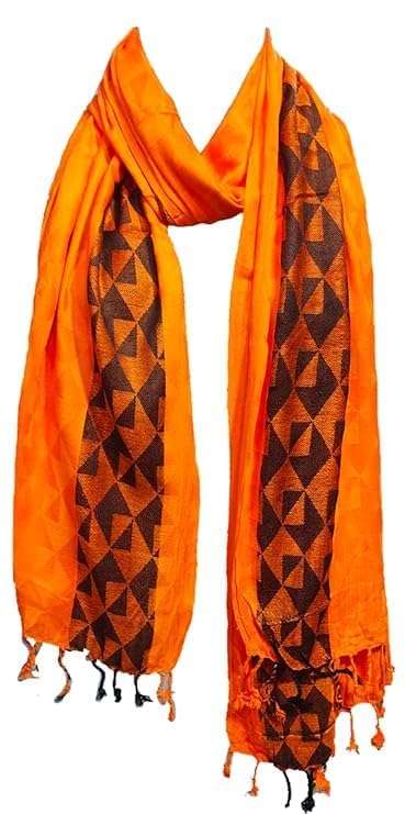 MOOLYAVAAN PRODUCTS Plain Border 3D Fashionable Woolen Winter Wear Thin Scarf/Stole/Shawl For Baby Girls Womens-image-11