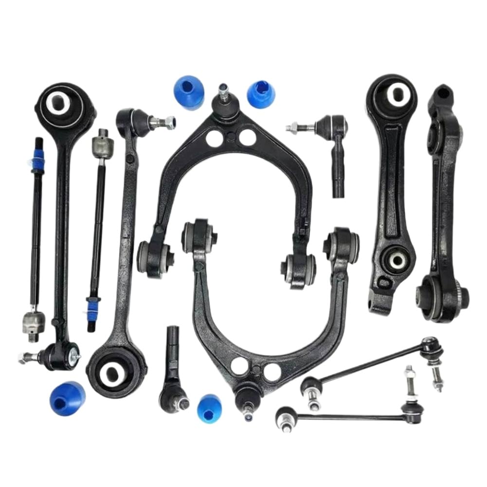 Kit de brazo de control de 12 piezas compatible con 300C 2011-2020 y cargador 2011-2020 - Reemplaza OEM 68045130AE 4670508AG 5168389AB