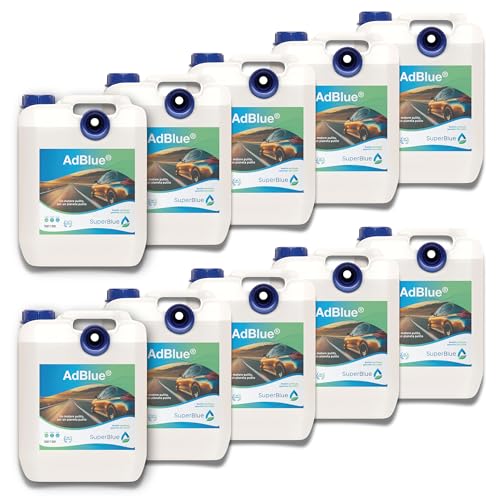 SuperBlue Adblue - Tubo de llenado de 10 litros, fabricado en Italia, ISO 22241 (10)