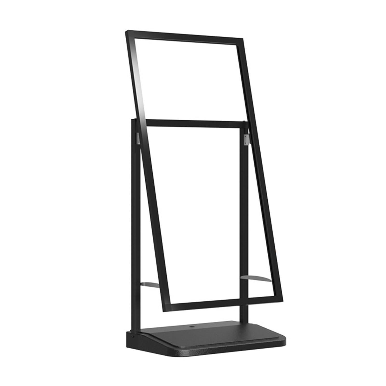 Soporte de póster de inyección de agua resistente, soporte para carteles de acera para publicidad al aire libre, tablero de letreros de pavimento para negocios y cafeterías