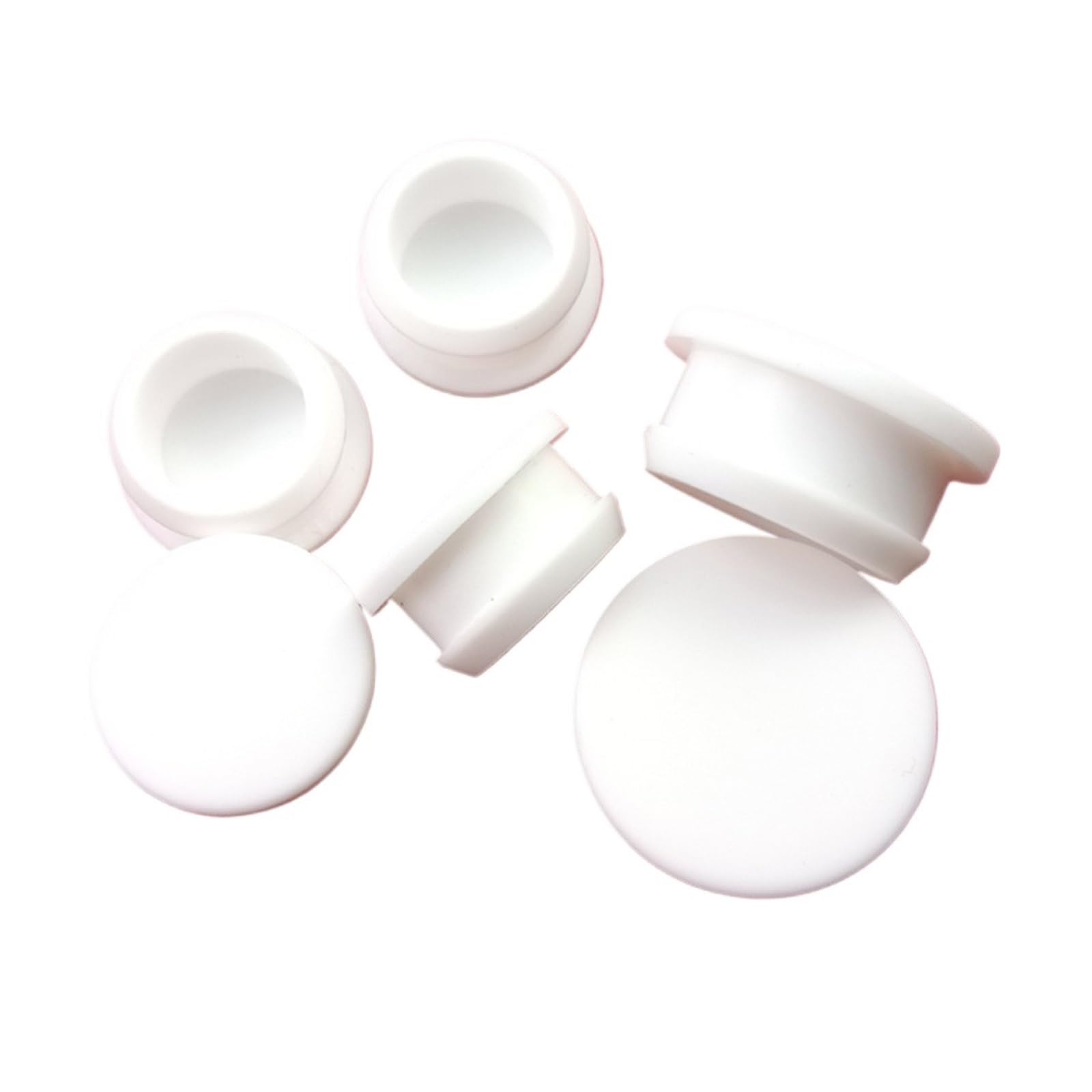 Tapa de orificio de goma de silicona, tapón en forma de T de alta temperatura de 5,5-30mm, sellado de junta a presión(100PCS-A 25MM)
