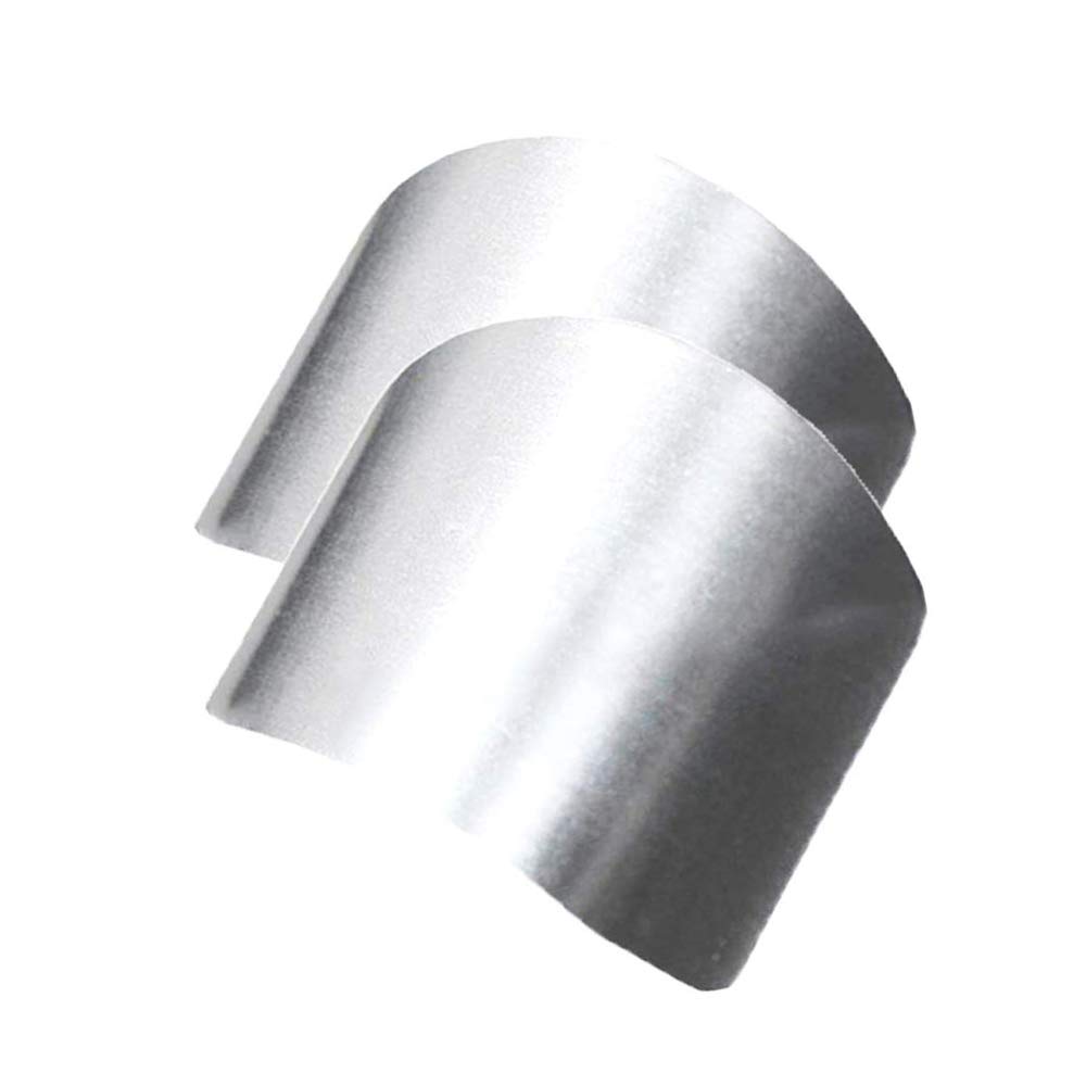 2 PCs Finger Guard Finger Guard Stainless Steel Finger Protector For Cutting Kitchen Tool Kitchen Safe Chop Cut Tool