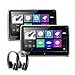 Produktbild XTRONS 10,1 Auto DVD Player Windows CE Headrest unterstützt 1080p Multimedia DVD Player tragbar Auto Unterhaltungsmöglichkeit 2 Stück (HD101THx2+DWH005x2)