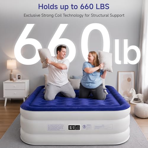 24% Off Sebor Air Mattress Queen with Pump - Image 5