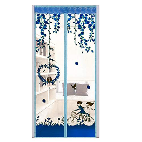 Cryptage Porte grillagée magnétique, Joint d’huisserie complète Rideau Cover