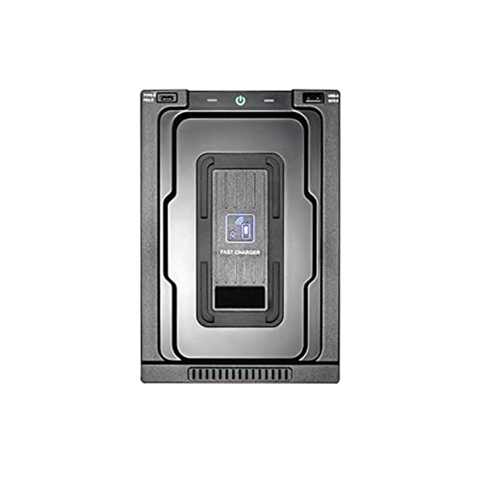 QASULER15W Car Phone QI Wireless Charger, for Toyota, Highlander Crown Kluger Interior Lighter Retrofit Wireless Charging Panel Wireless Car Charger Plate