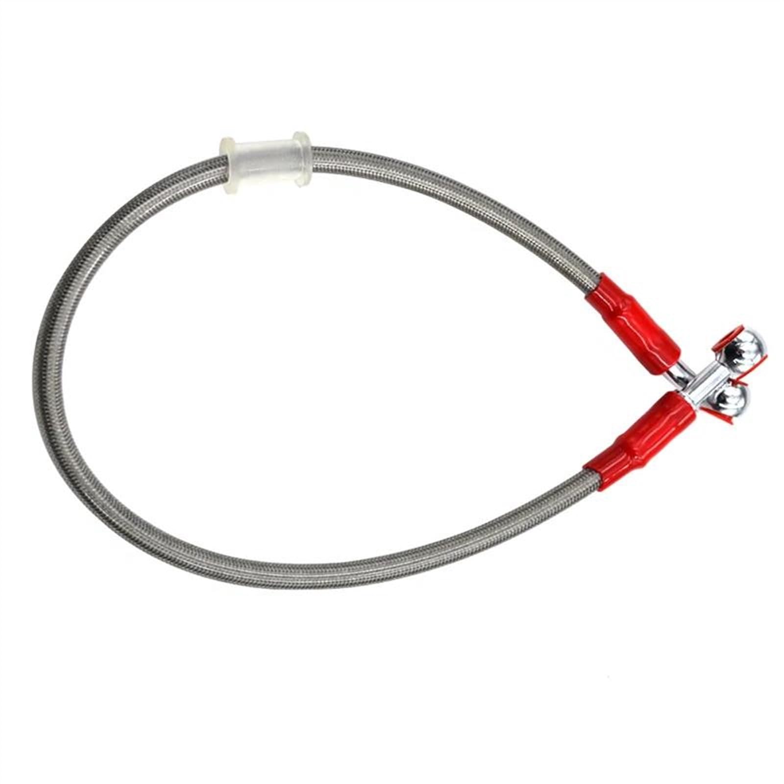 Ksxzw Silver Motorbike Part Motorcycle Accessories 120Cm 1200Mm Brake Line Or Clutch Oil Hose Pipe(Silver)
