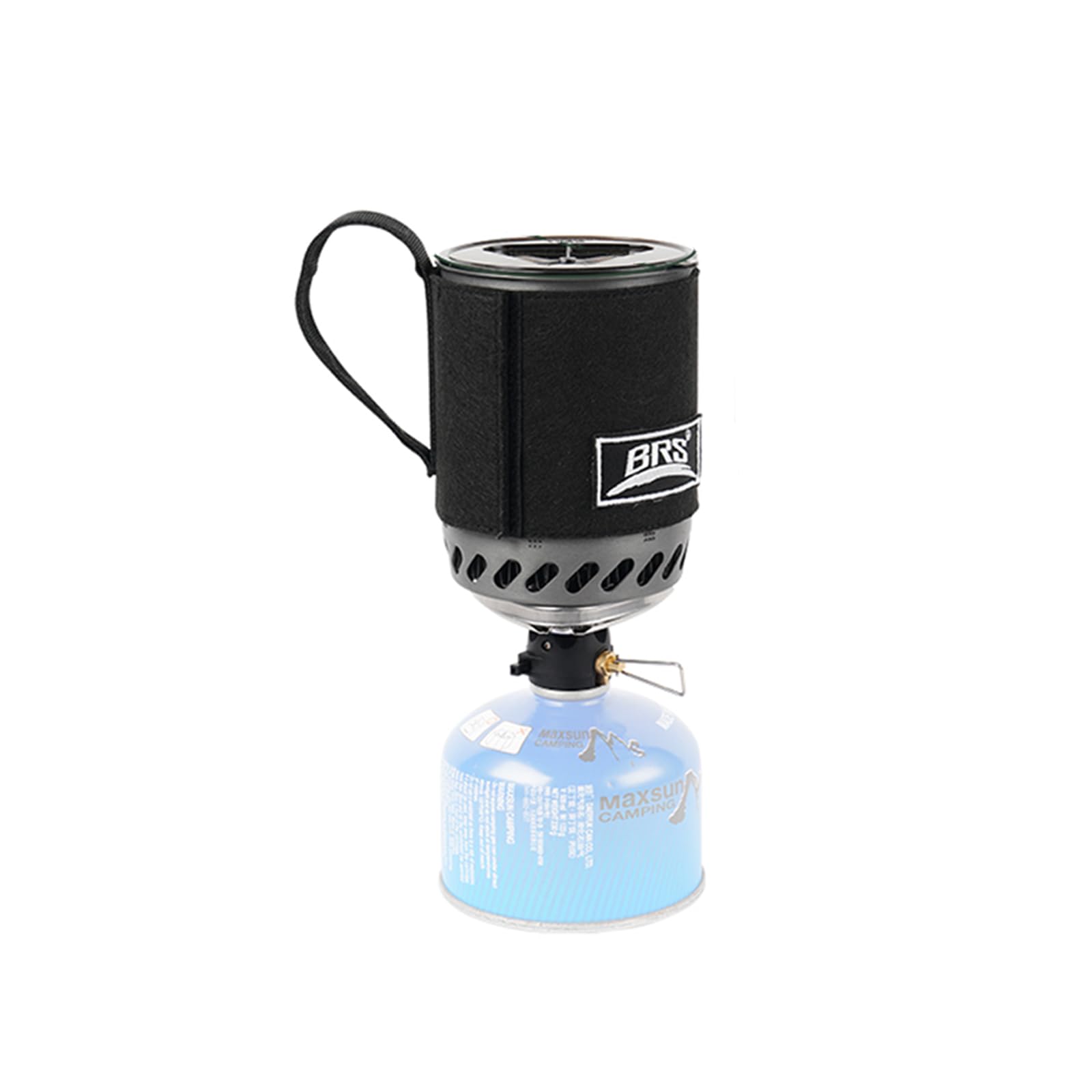 BRS Stove Hunting Camping Gear 1500W Personal Cooking With Fine Adjustment Valve Burner Stovetop Cooker All-in-One For Hiking Backpacking Fishing BRS-61