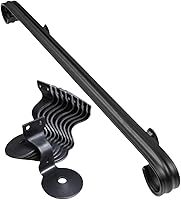 Vista 1 de Soportes de acero resistente de acero JM, soportes de barandilla Wagner (10)