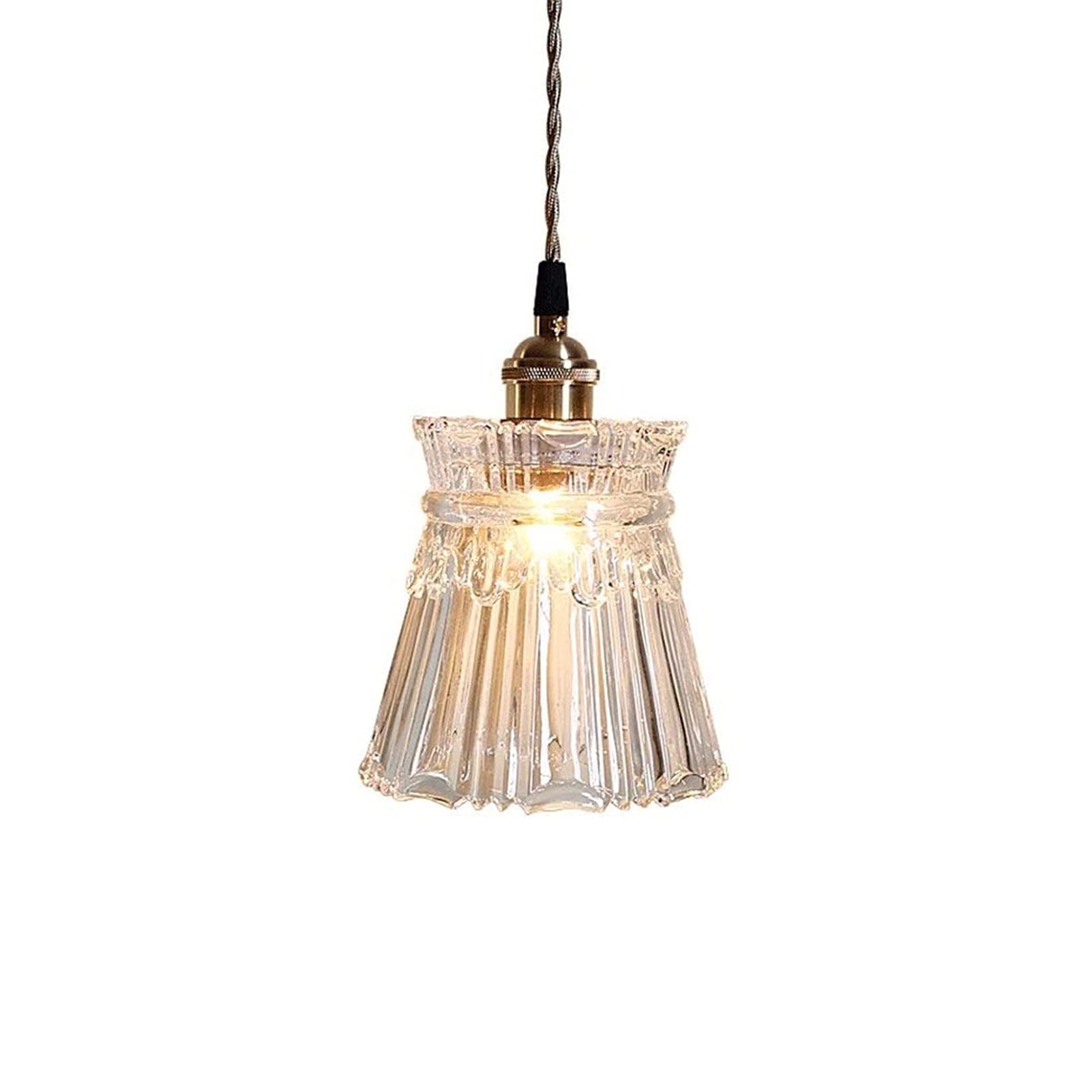 Lustre plafonnier moderne en métal noble et verre travaillé pour projets d'hôtels