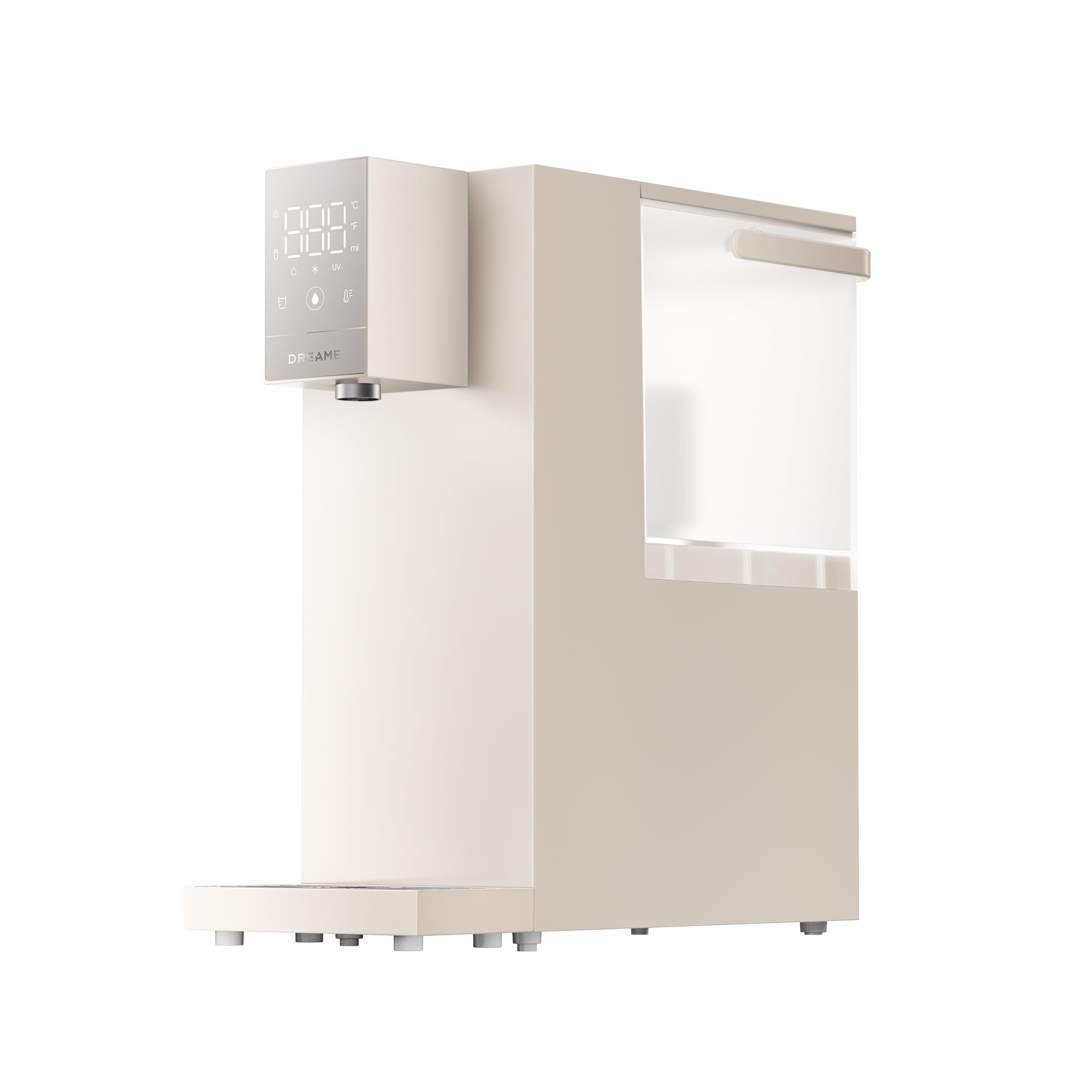 DREAME C10 Distributeur d’Eau Chaude et Froide instantanée de comptoir, Eau purifiée, température réglable, sans Installation, stérilisation UV, Filtration Multicouche, réservoir 2,7L