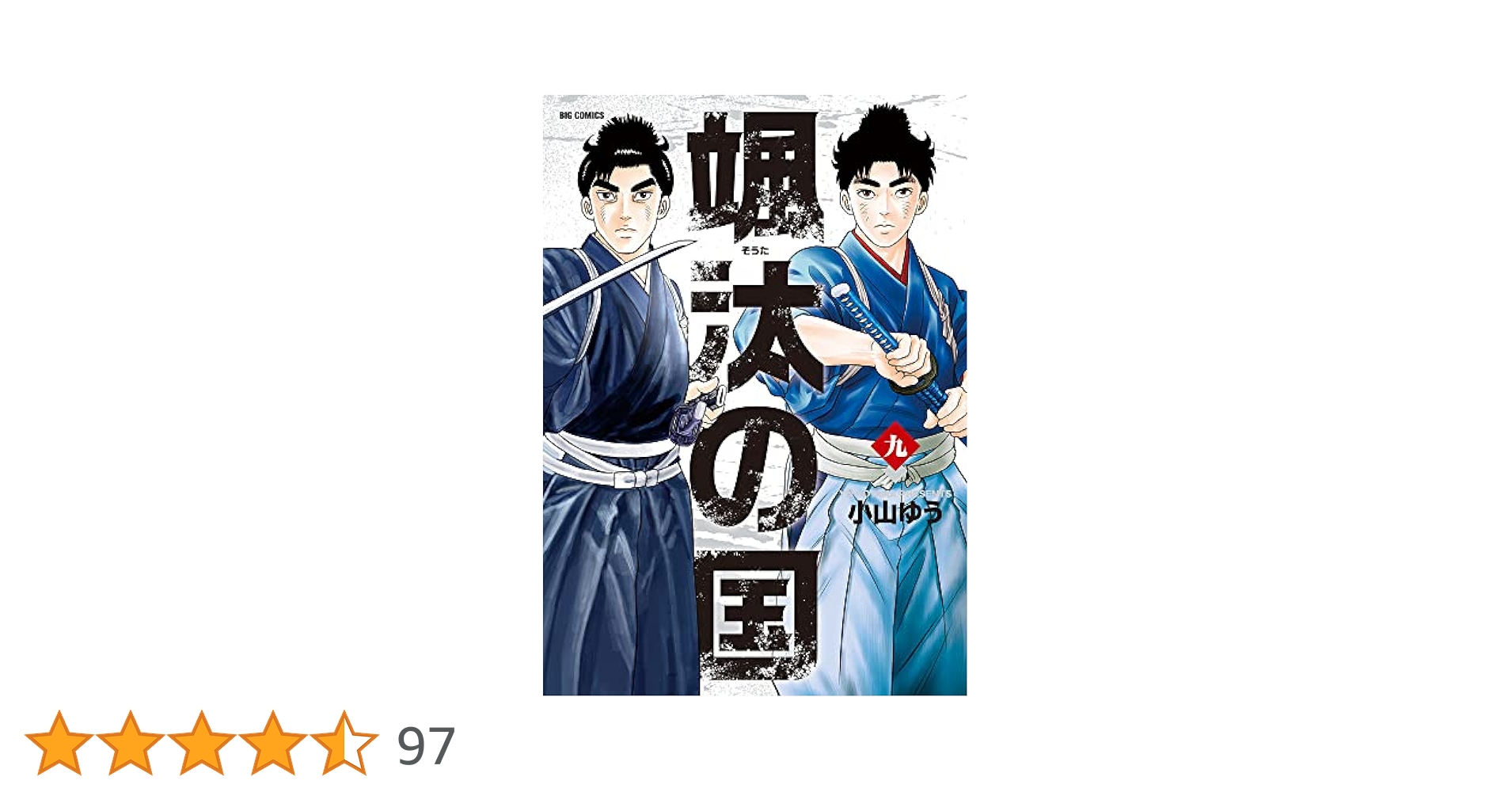 Amazon.co.jp: 颯汰の国 (9) (ビッグコミックス) : 小山 ゆう: 本