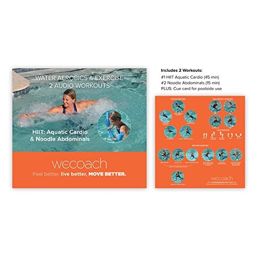 2 Water Workouts HIIT Aquatic Cardio & Noodle Abdominals (Audio CD)