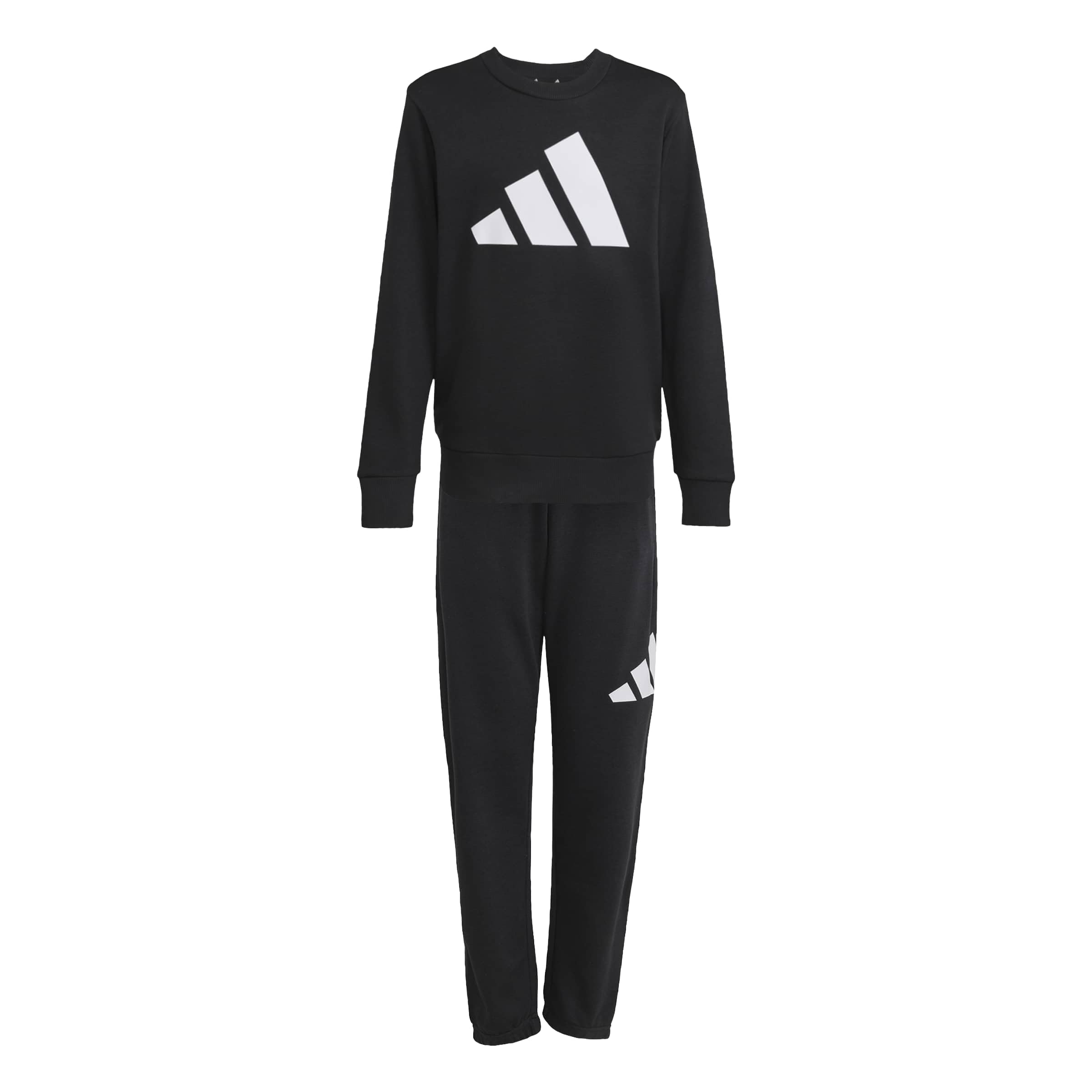 adidas Unisex Kids ESSENTIALS JOGGER, black/white/black, 11-12 Years
