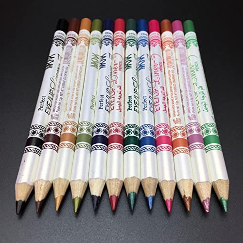 Set de 12 lápices de ojos mate y waterproof miniatura 6