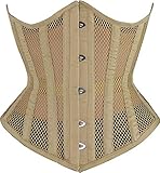 Orchard Corset CS- 345 Underbust Beige Mesh Corset - Size 20